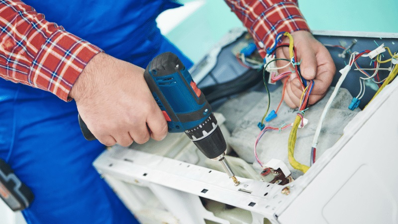 Saruhanlı Toshiba Toshiba çamaşır makinesi kart tamiri – Su almama arızası orijinal parça ile giderildi. - Teknik servis örneği